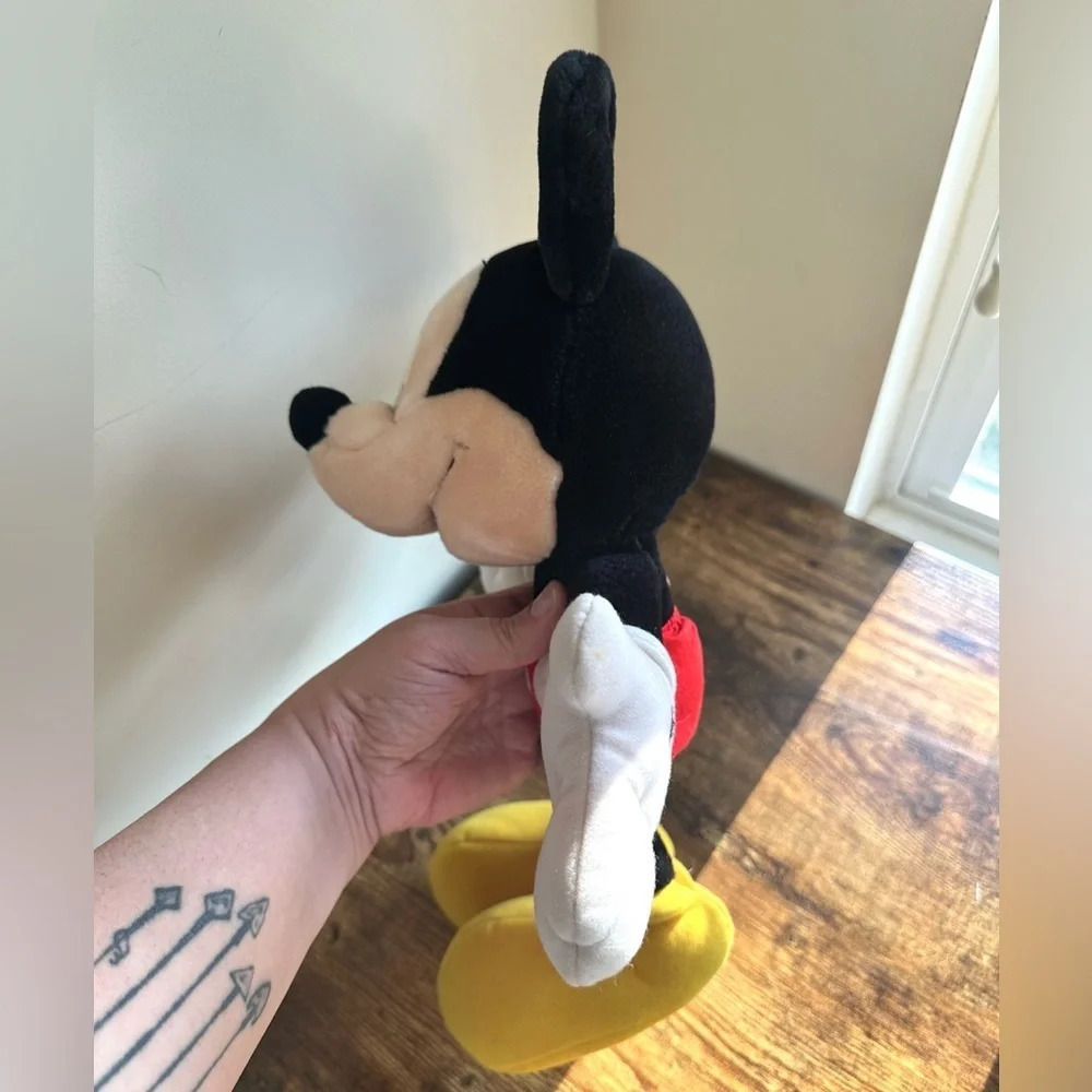 Disney Mickey Mouse Plush - Vintage Applause Stuffed Toy - Picture 9 of 17